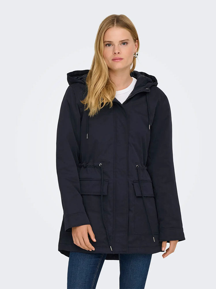 Onlhannover Padded Jacket-Navy