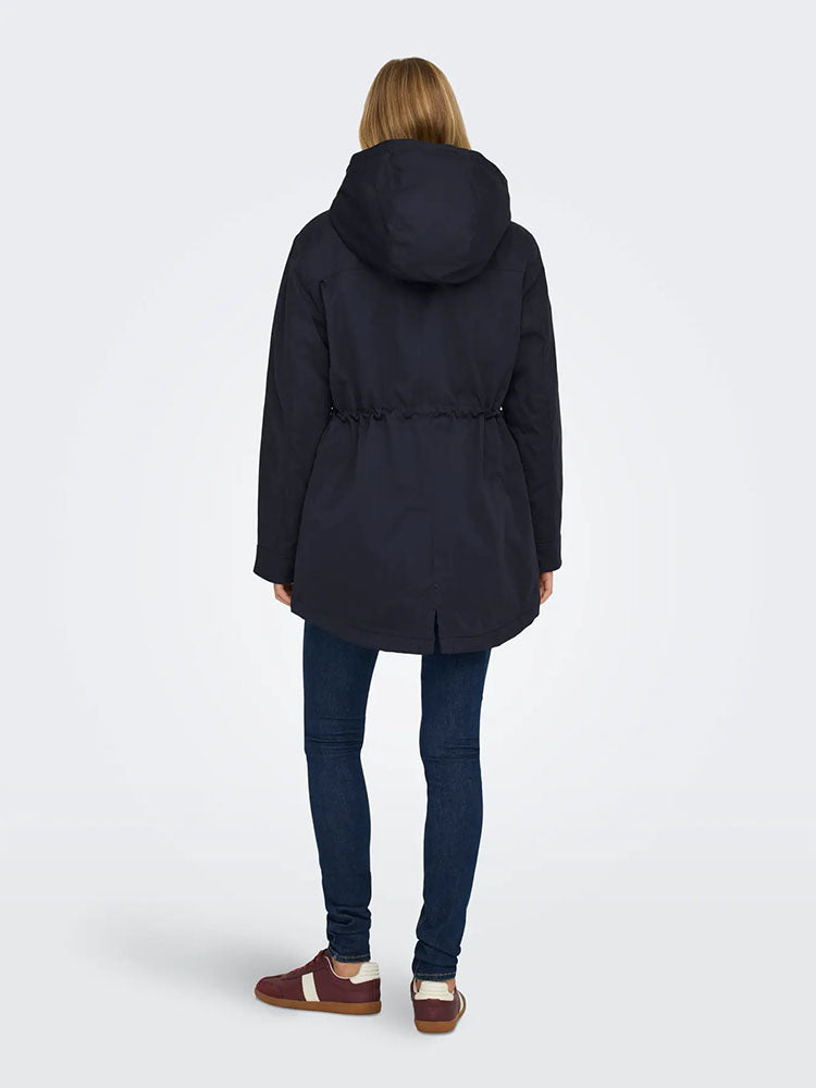 Onlhannover Padded Jacket-Navy