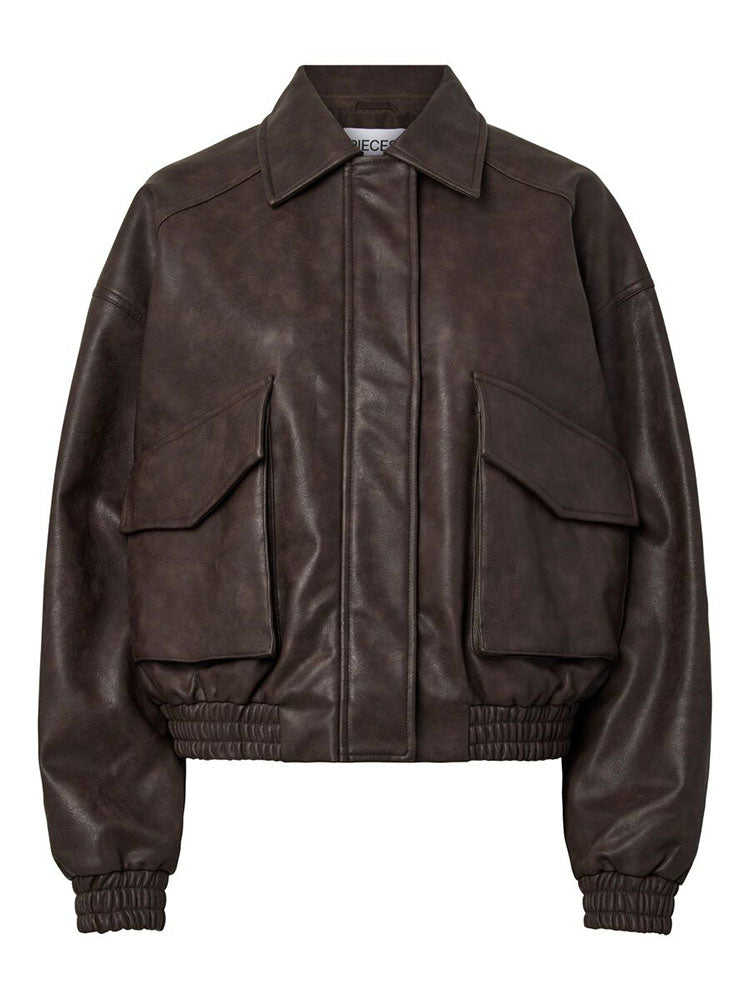 Pcariana Bomber Jacket-Coffee
