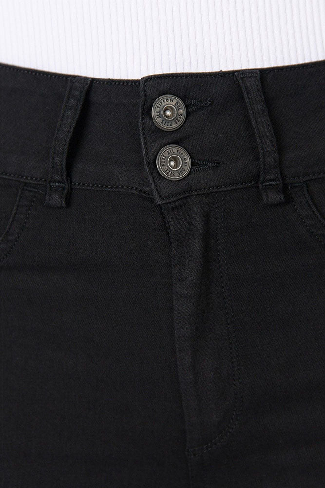 One Size Double Comfort Jeans_10- Black