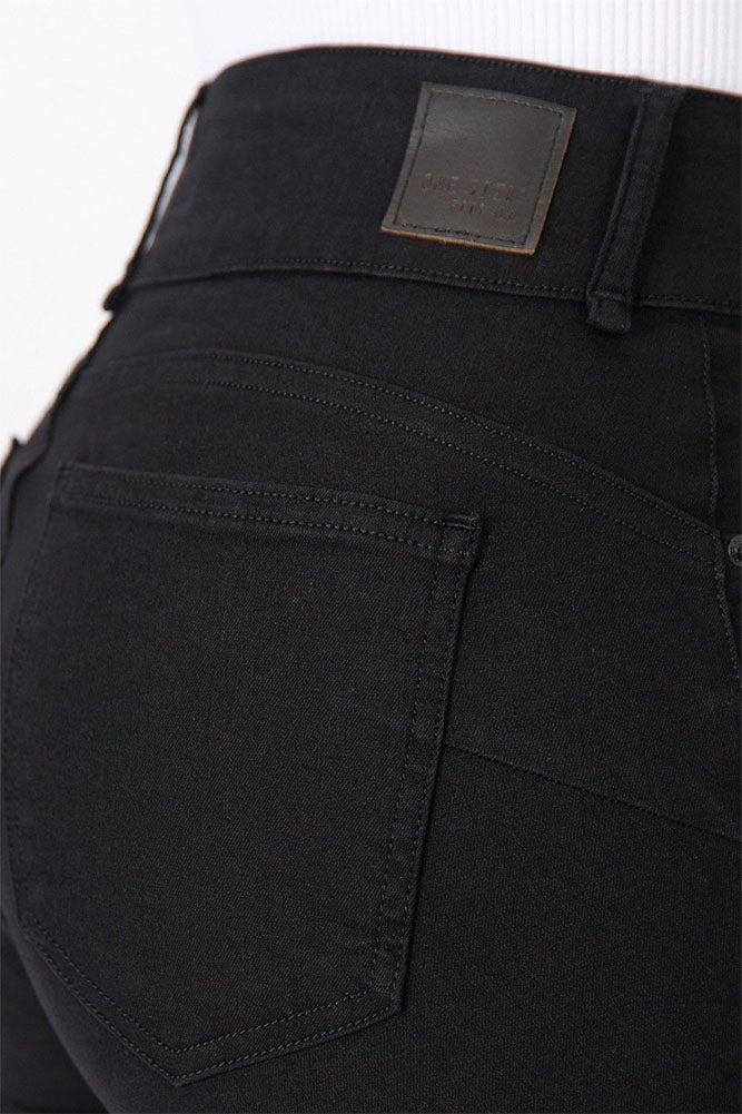 One Size Double Comfort Jeans_10- Black