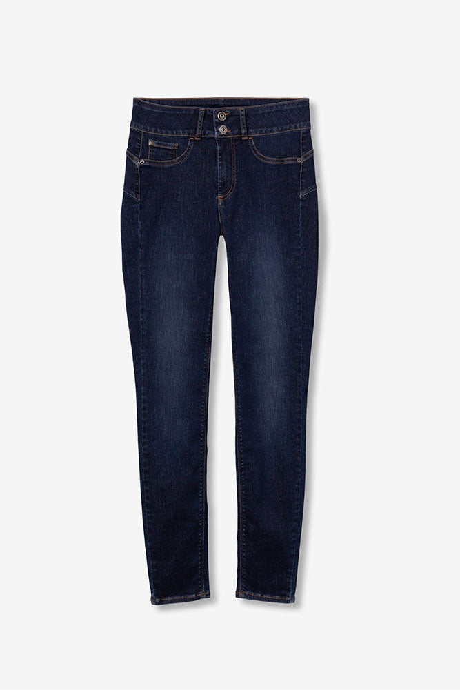 One Size Double Comfort Jeans_57-Dark Blue Wash