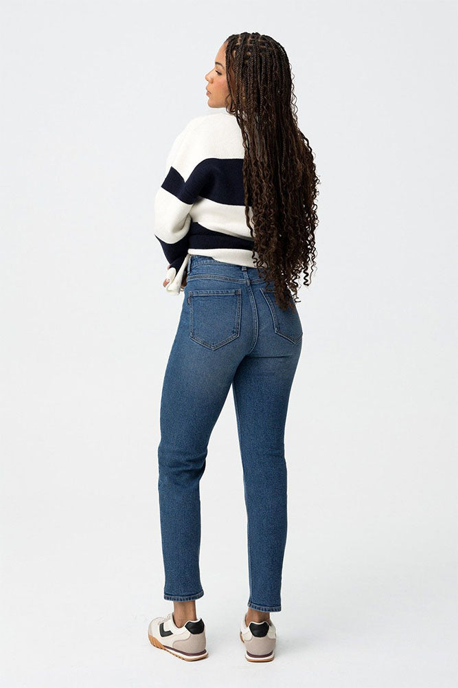 Mom Slim_39 Jans-Medium Blue Denim