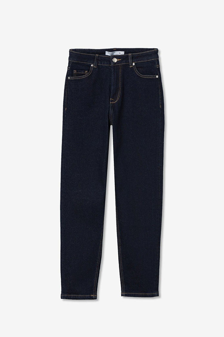 MOM_SLIM_78-Dark Wash Mom Jeans
