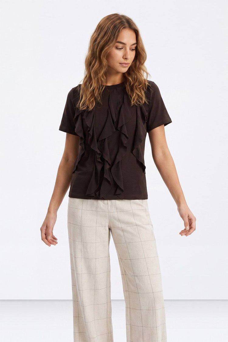 Riga T-Shirt- Brown