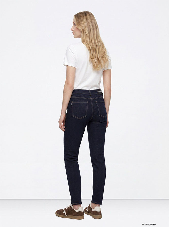 Mom Slim Jeans_78- Dark Wash