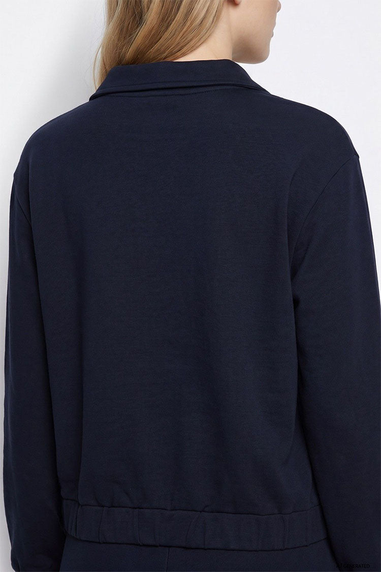 Valentina Navy Sweatshirt