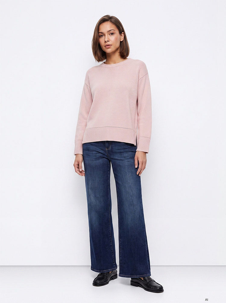 One_Size_Wide-Jeans- Dark Blue Denim