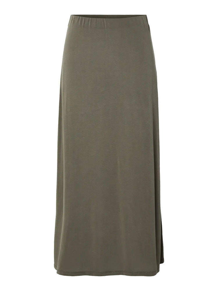 Pcanora High Waist Loose Skirt-Dusty Olive