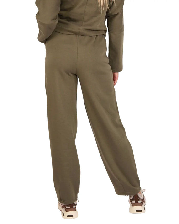 Pcartemis Mid Waist Barrel Sweat Pants-Crocodile