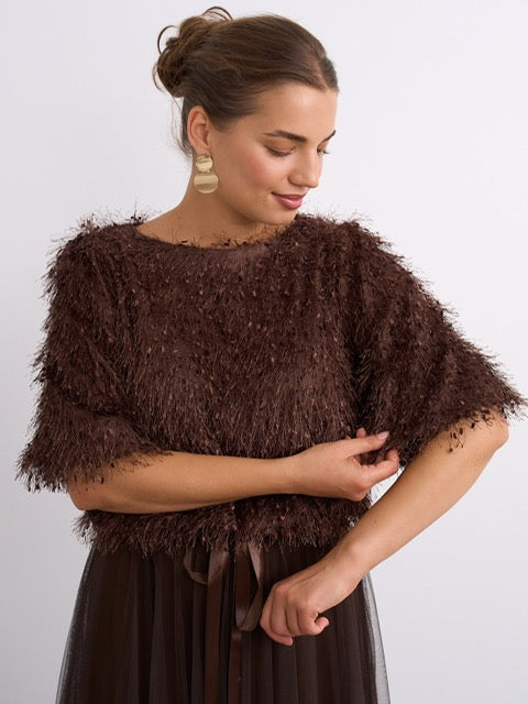 Chocolate Textured Top