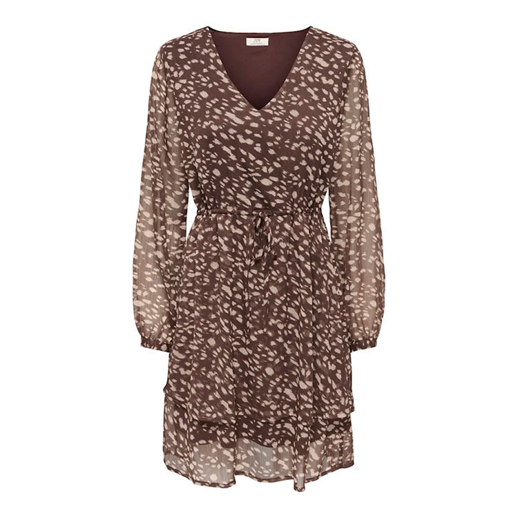Jdysandra Layer Dress-Animal Print