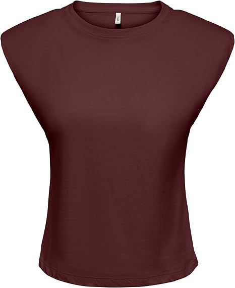 Onlesma Top-Deep Burgundy