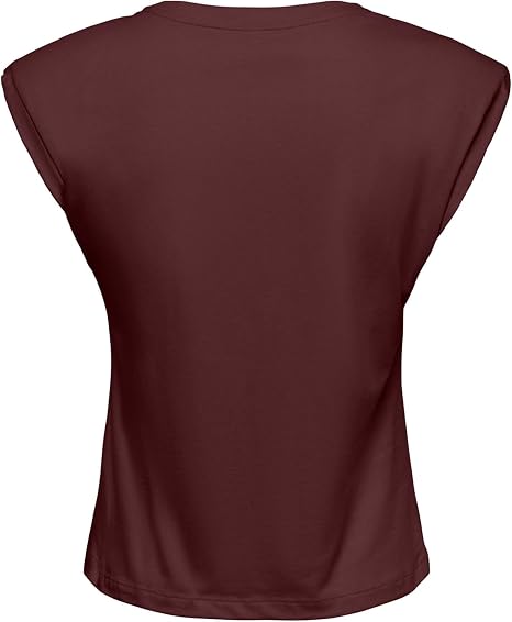 Onlesma Top-Deep Burgundy