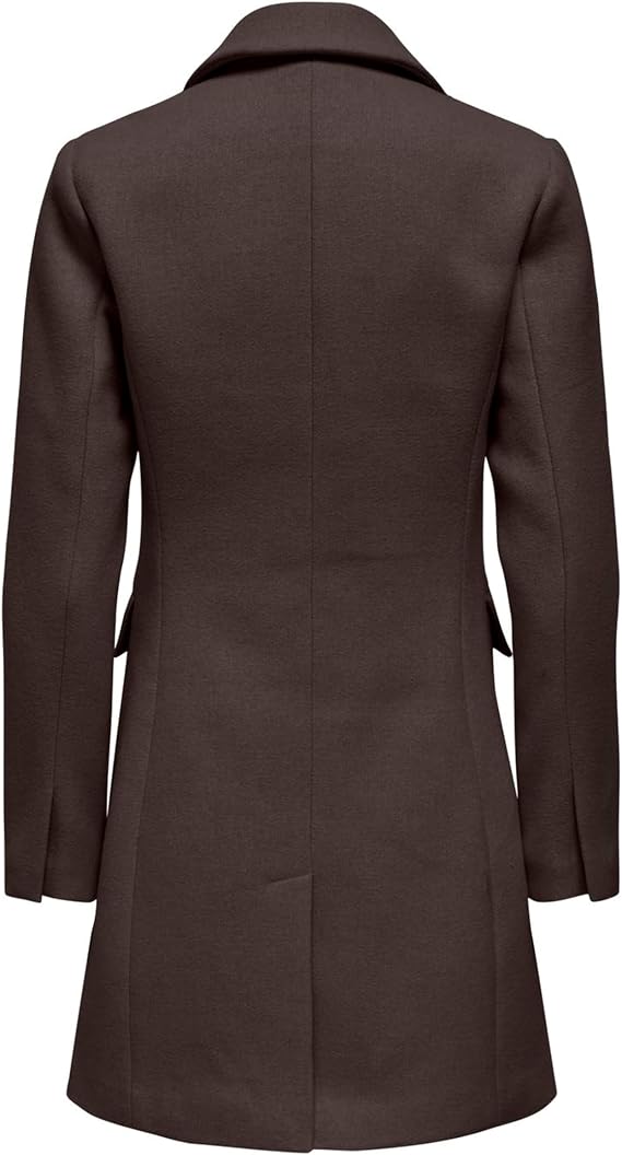 Onlmicol Fitted Coat-Brown
