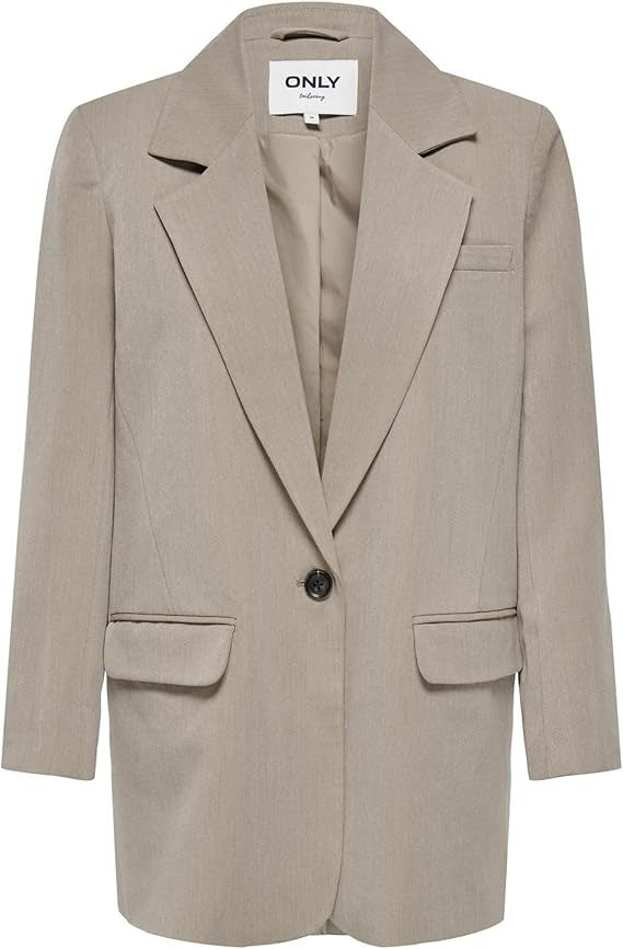 Onlhattie Oversize Blazer-Taupe