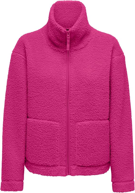 Onlmegan Teddy Jacket-Fuchsia