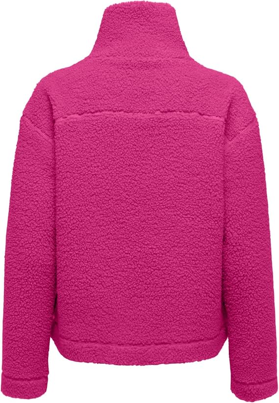 Onlmegan Teddy Jacket-Fuchsia