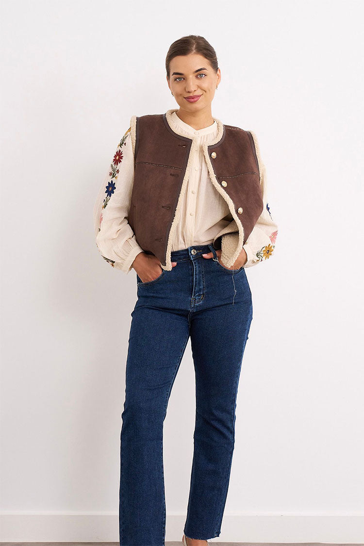 Kick Flare Medium Blue Denim Jeans