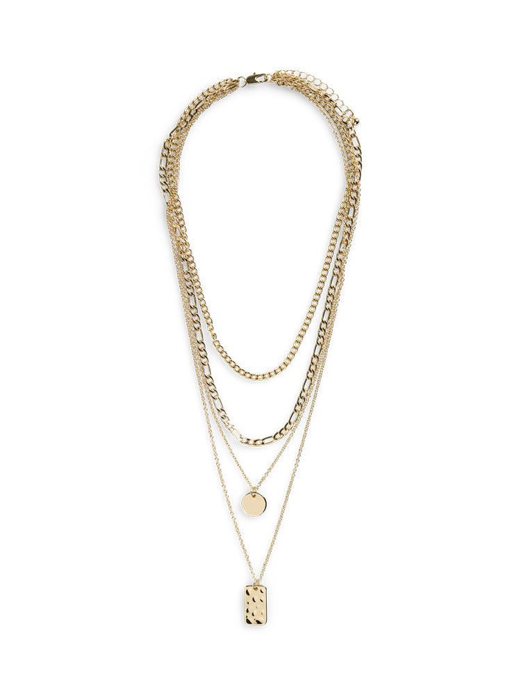 Pcokia Combi Necklace-Gold