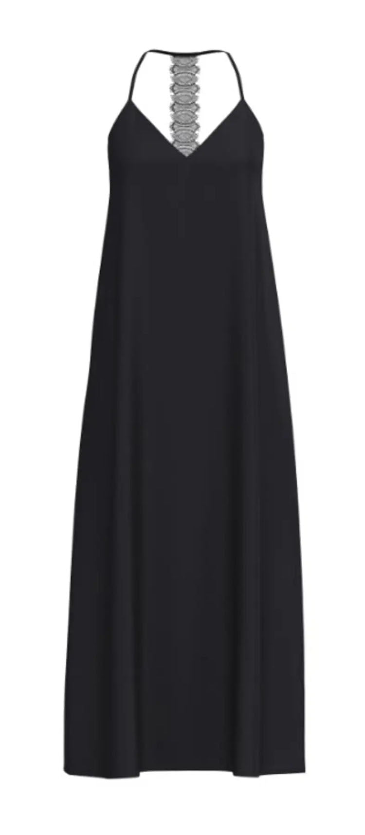 Vilace Ankle Dress-Black