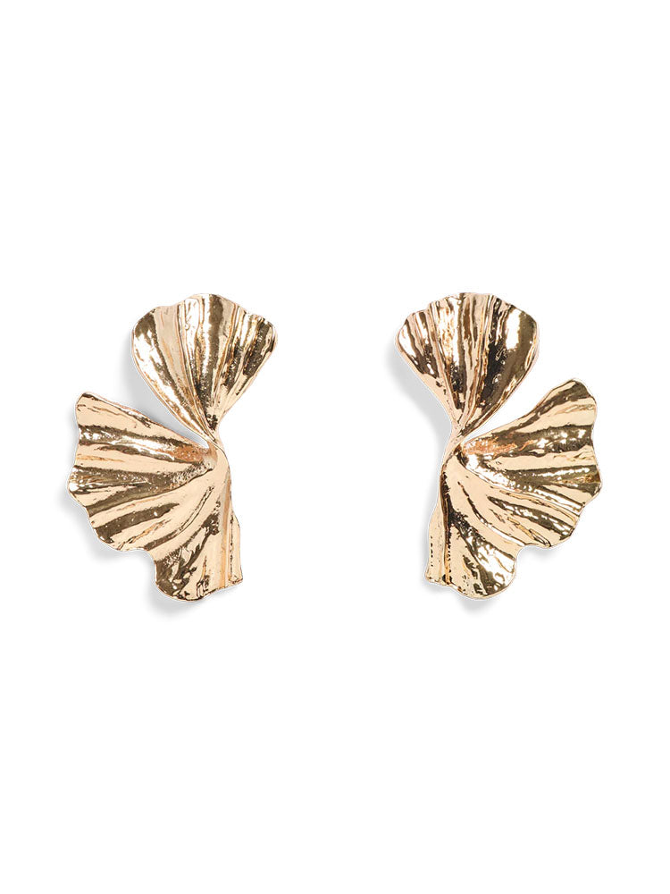 Pcpria Earrings-Gold