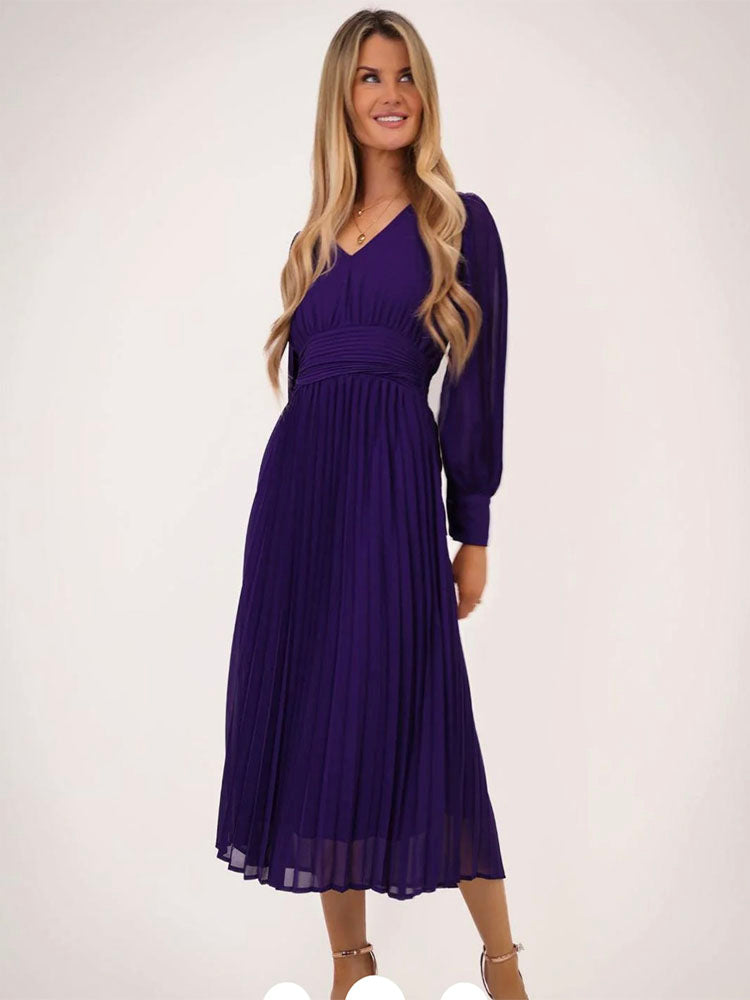 KATE &amp; PIPPA HANNAH DRESS IN PURPLE