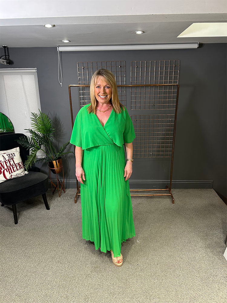 Midi Dress in Green
