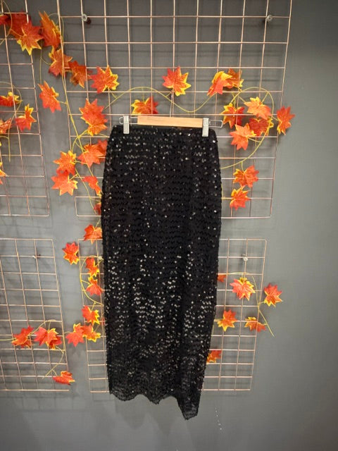 Jdykala Sequins Skirt-Black