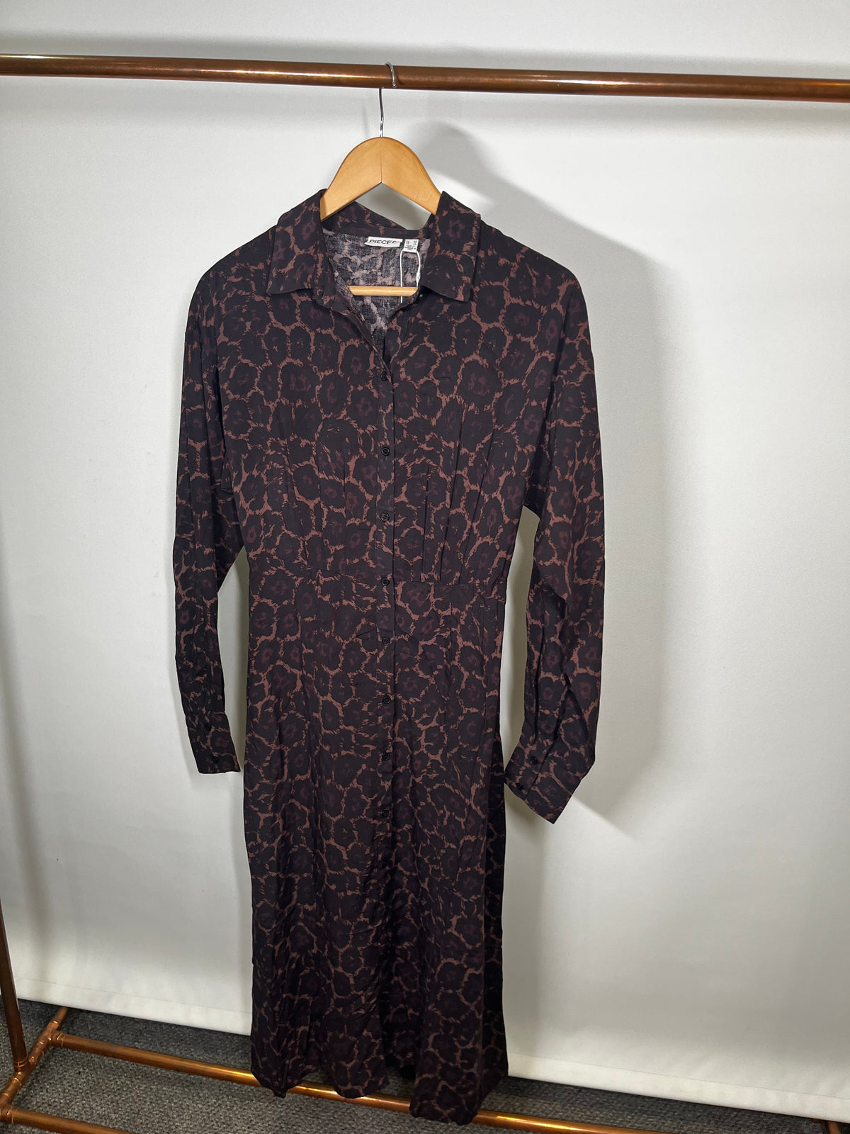 Pcevie midi Leopard Dress