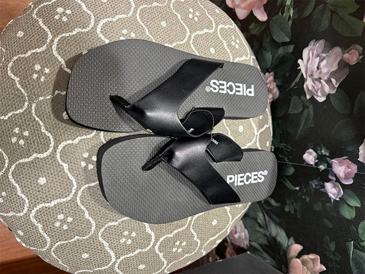 Pcsummer High Flip Flop-Black