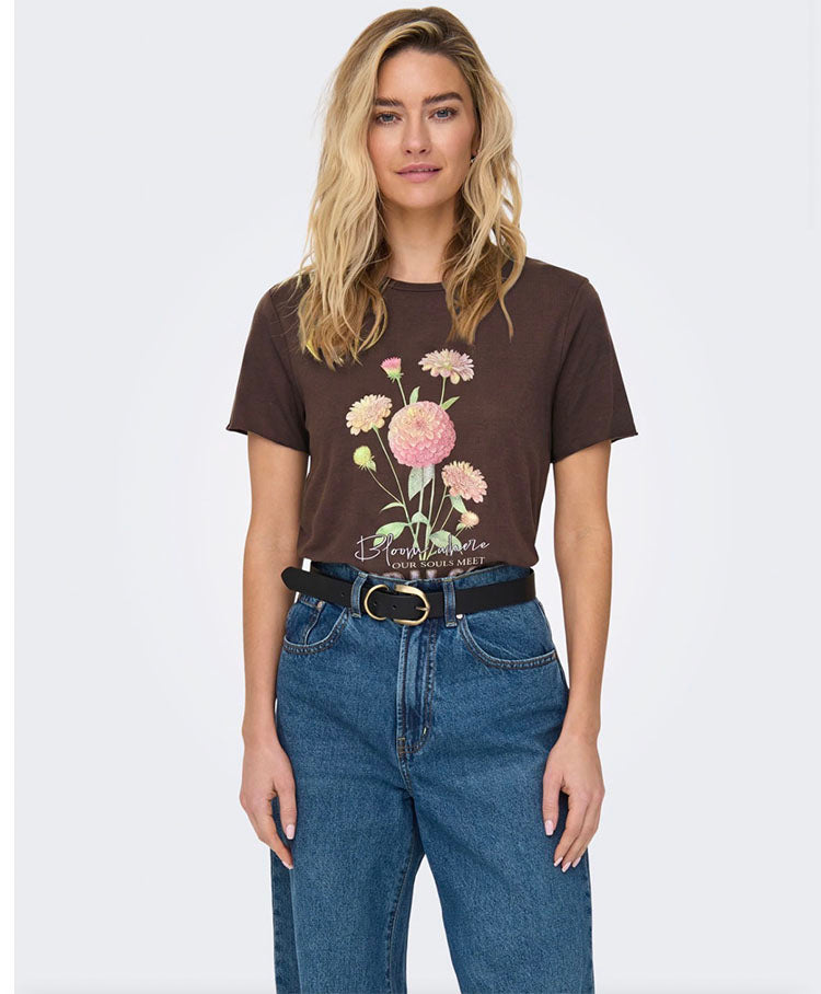 Onllucy T-Shirt-Coffee Bean
