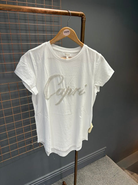 Capri T-Shirt-White