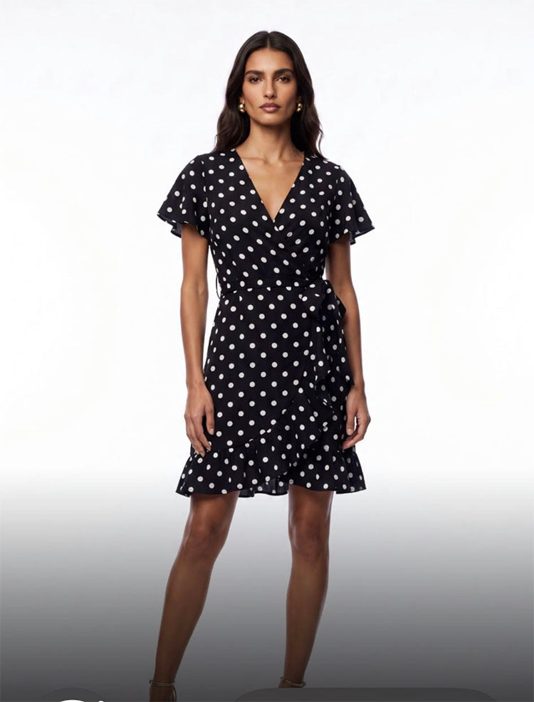 Pixie Daisy Polka Dot Dress