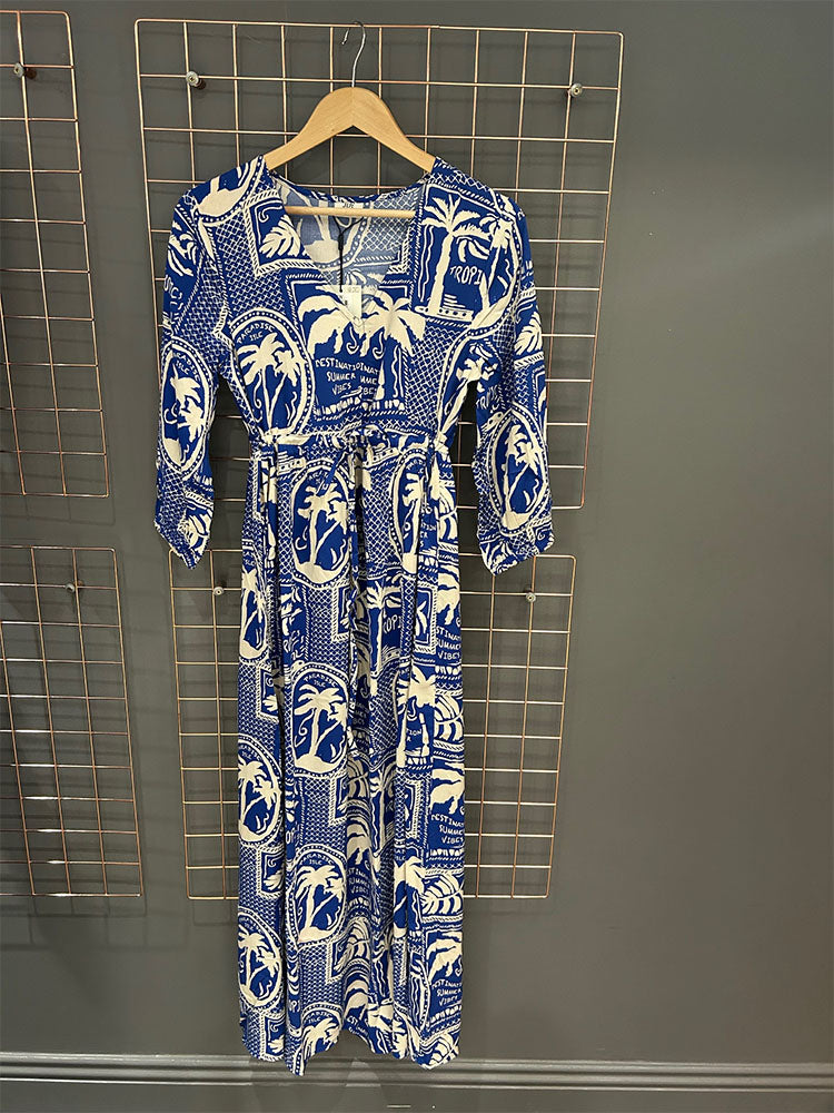 Jdysezen Mai Dress-Blue Multi