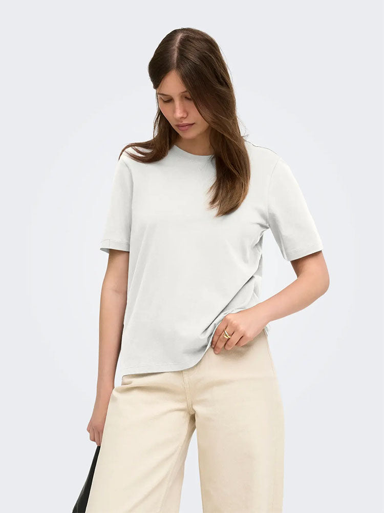 Onlhappy T-Shirt- White