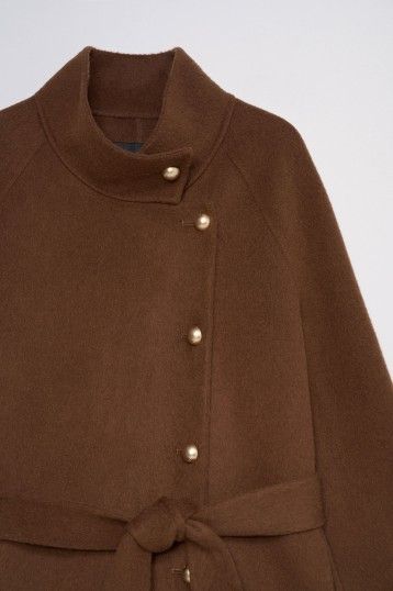 Salsa Handmade Wool Coat-Tan