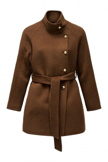 Salsa Handmade Wool Coat-Tan