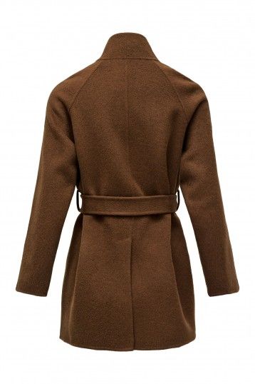 Salsa Handmade Wool Coat-Tan