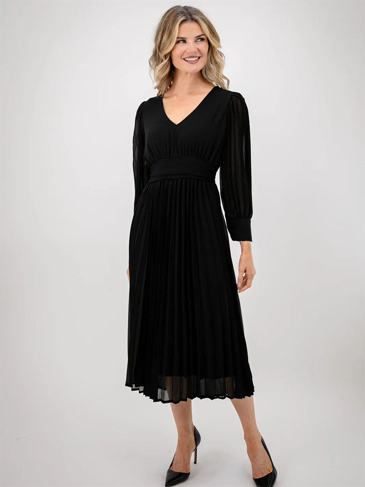 Kate & Pippa Hannah Dress in Black
