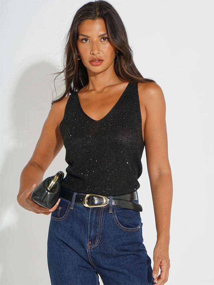 Kate & Pippa Kennedy Top-Black