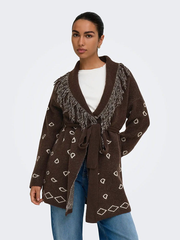 Onlnew Myra Fringe Cardigan