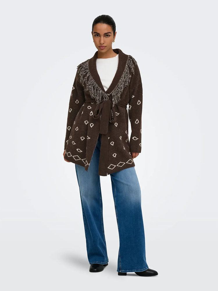 Onlnew Myra Fringe Cardigan