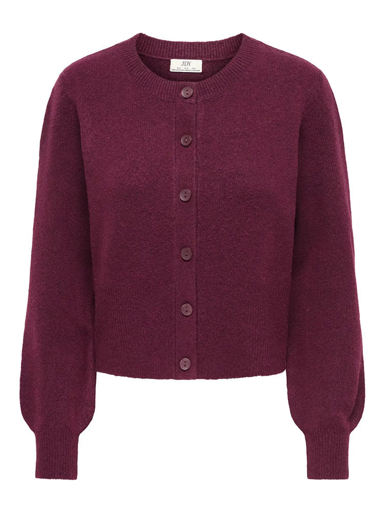 Jdybrilliant Knit Cardigan-Windsor Wine