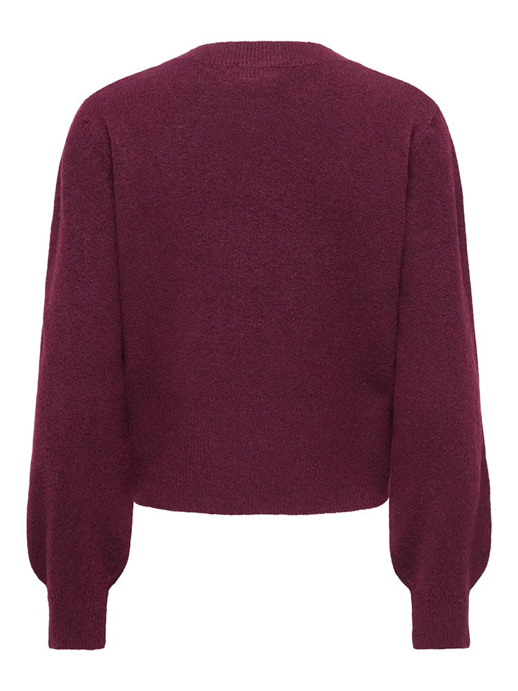 Jdybrilliant Knit Cardigan-Windsor Wine