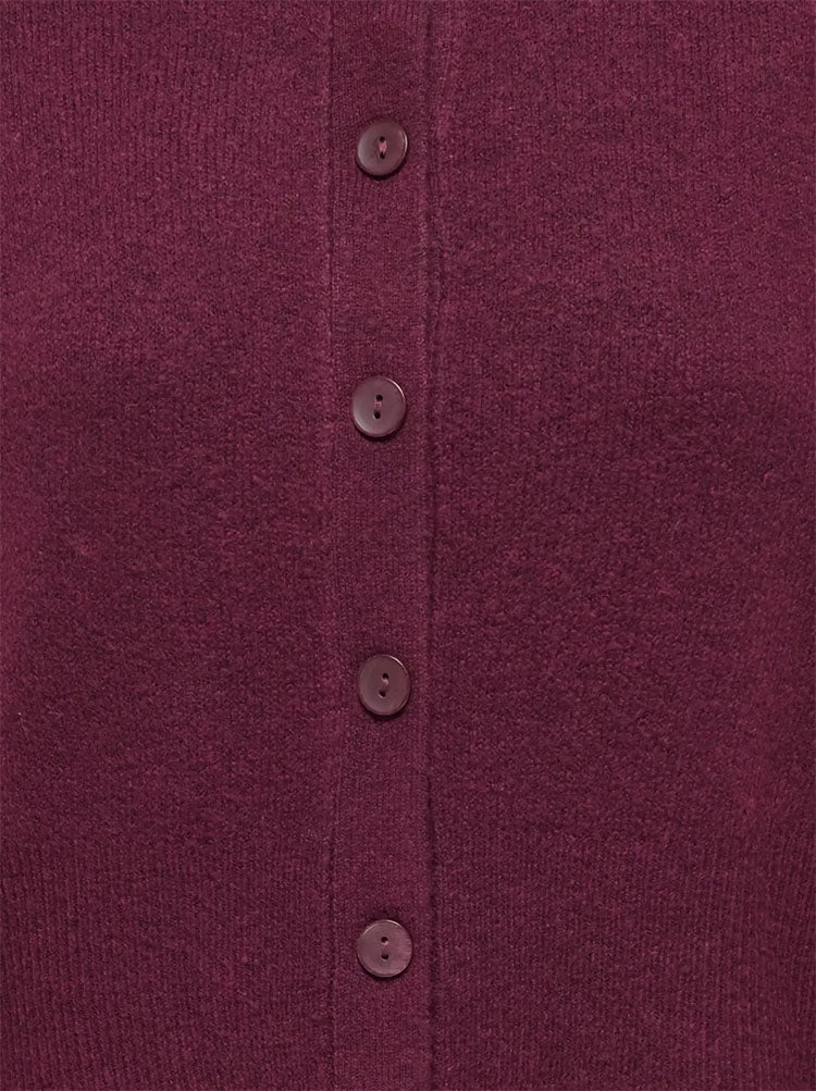 Jdybrilliant Knit Cardigan-Windsor Wine