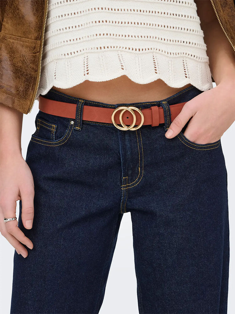 Onljuicy Low Waist Wide Leg Dark Denim Jeans