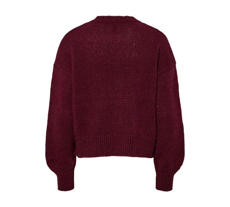 Pcjelena Cardigan-Burgundy