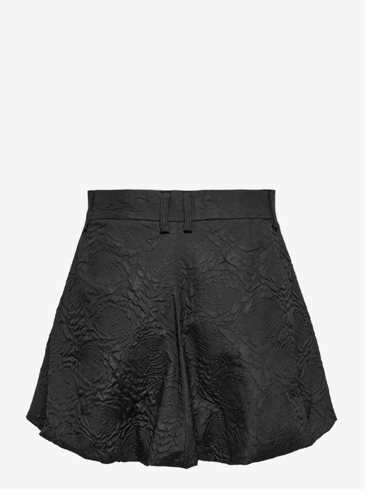 Onlanja Balloon Skirt-Black