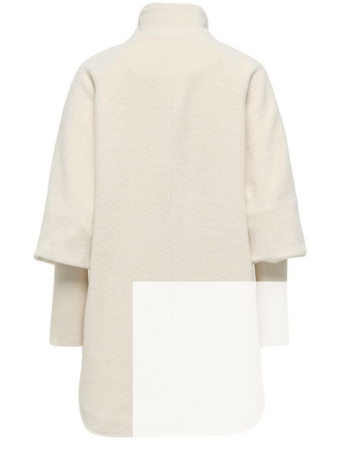 Jdyorchid Boucle Rib Coat-Cream